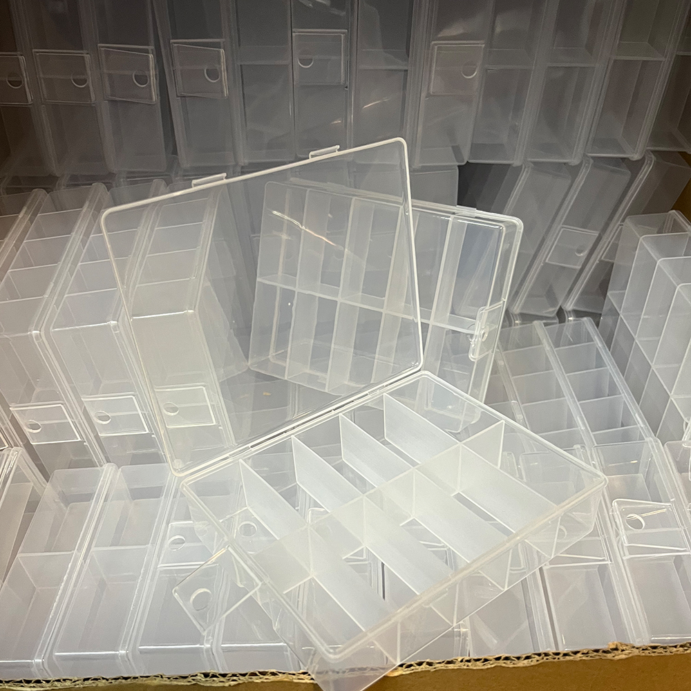 10 Grids Transparent Empty Nai - Jewelry Making Organizer Box recensione e prezzo