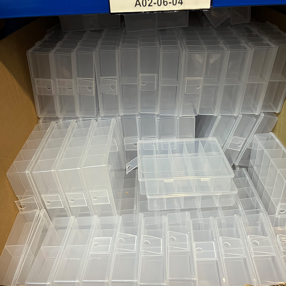10 Grids Transparent Empty Nai - Jewelry Making Organizer Box recensione e prezzo
