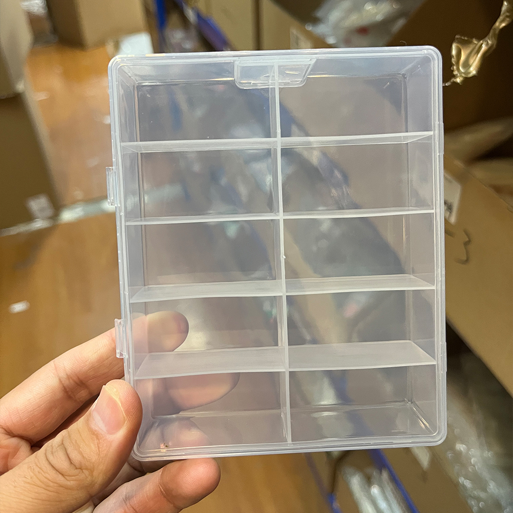 10 Grids Transparent Empty Nai - Jewelry Making Organizer Box recensione e prezzo