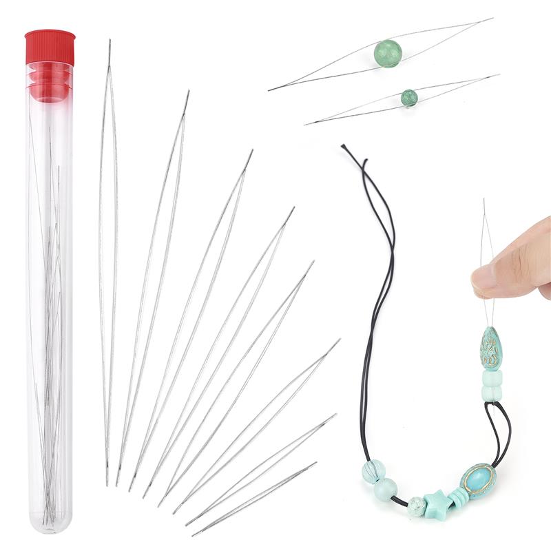 1set Open Beading Needles Pins - Beading Needle Fine recensione e prezzo