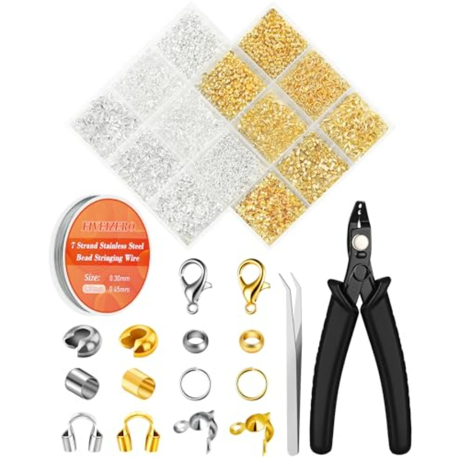 1950 Pcs Jewelry Making Cord E - Jewelry Making Organizer Box recensione e prezzo