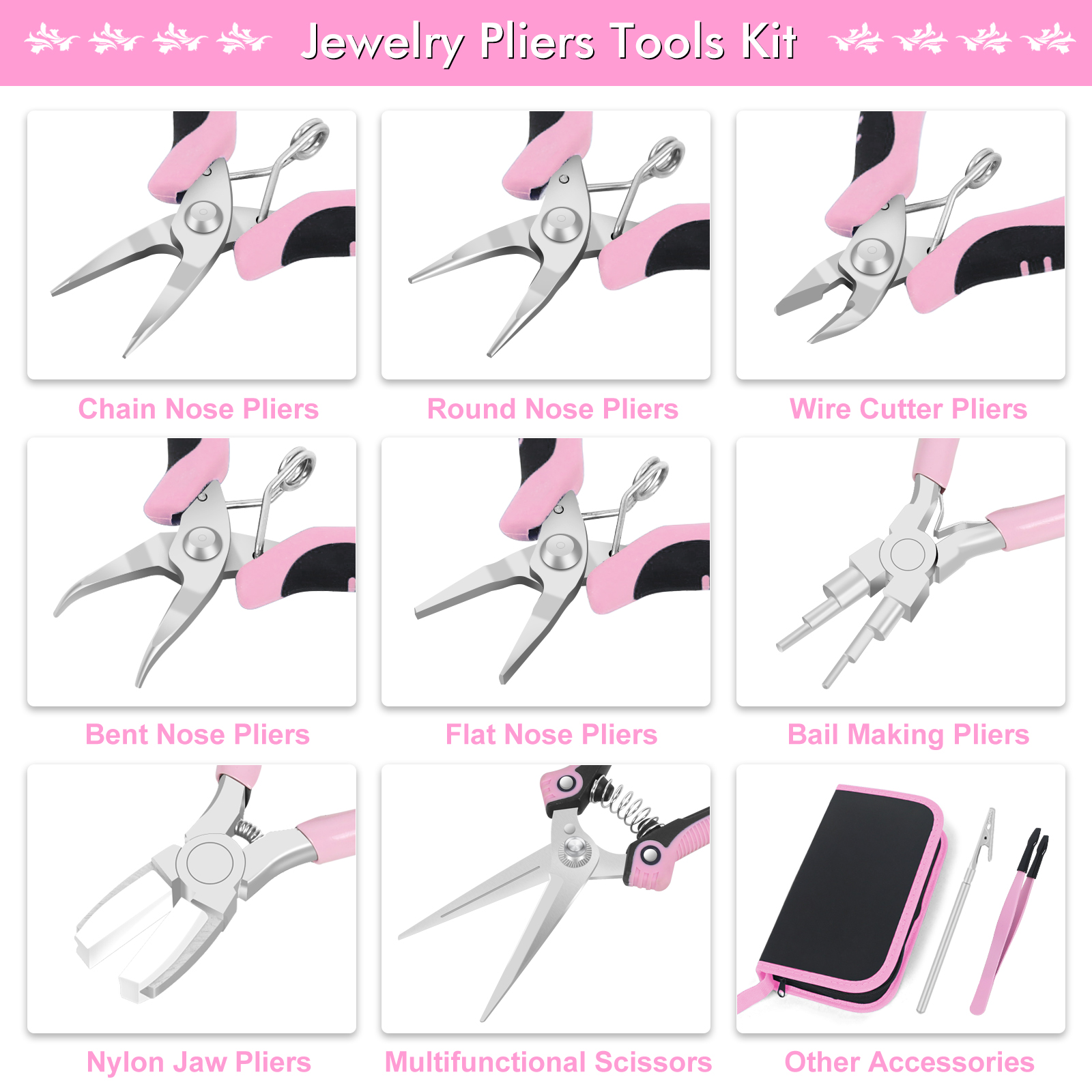 NEWACALOX Mini Jewelry Pliers  - Jewelry Making Loop Pliers recensione e prezzo