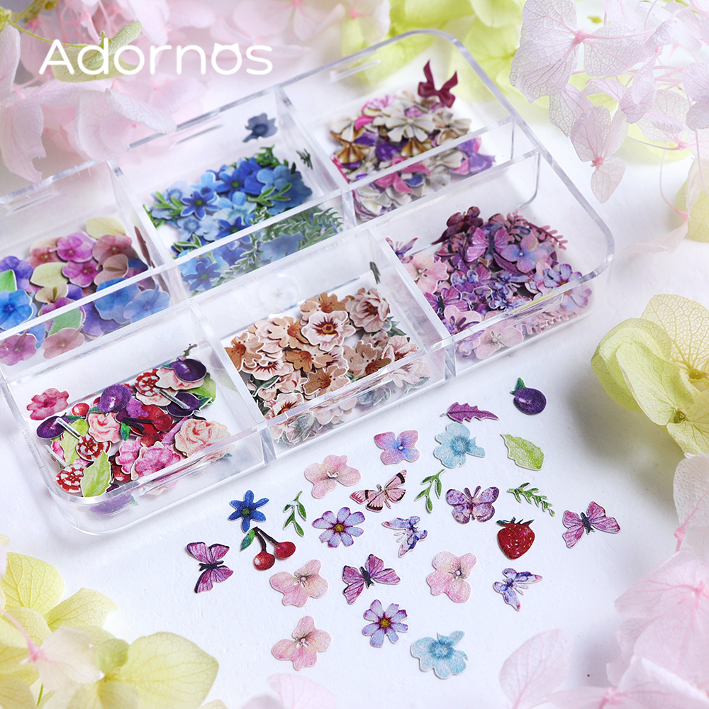180pcs/box Wood Pulp Flowers C - Jewelry Making Organizer Box recensione e prezzo