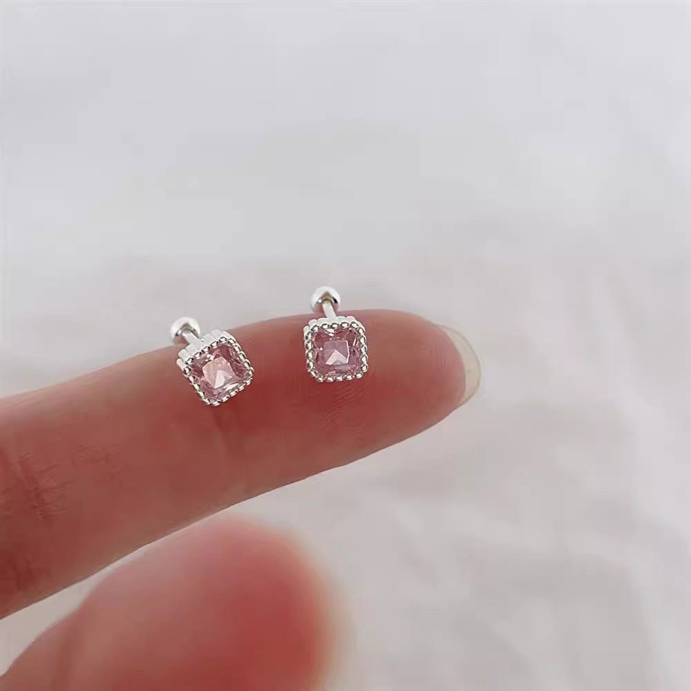 925 Silver Needle Zircon Squar - Beading Needle Fine recensione e prezzo