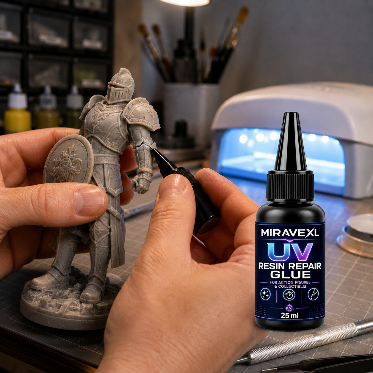 25g MIRAVEXL  UV Epoxy Resin G - Jewelry Making Glue recensione e prezzo