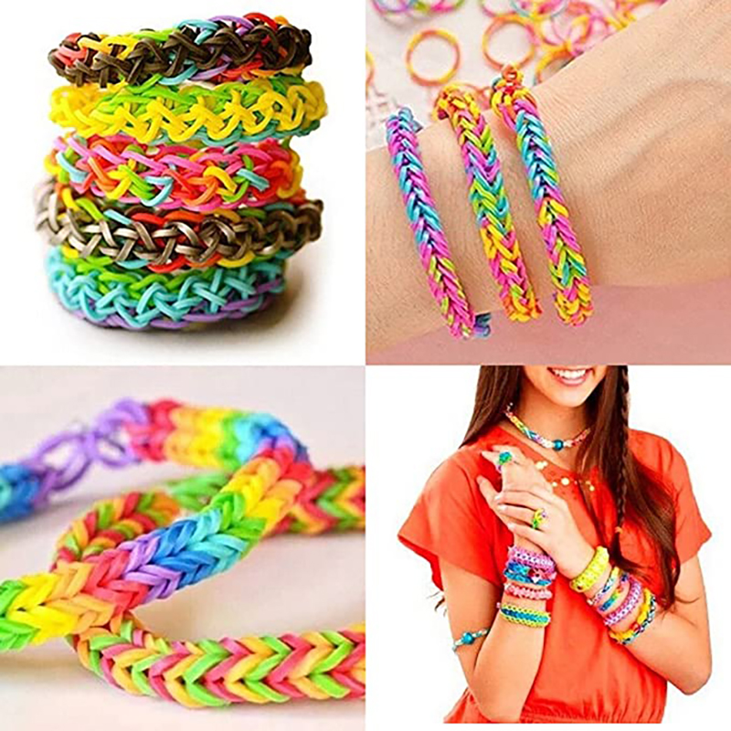600 pieces Colorful Rubber Ban - Jewelry Making Online recensione e prezzo