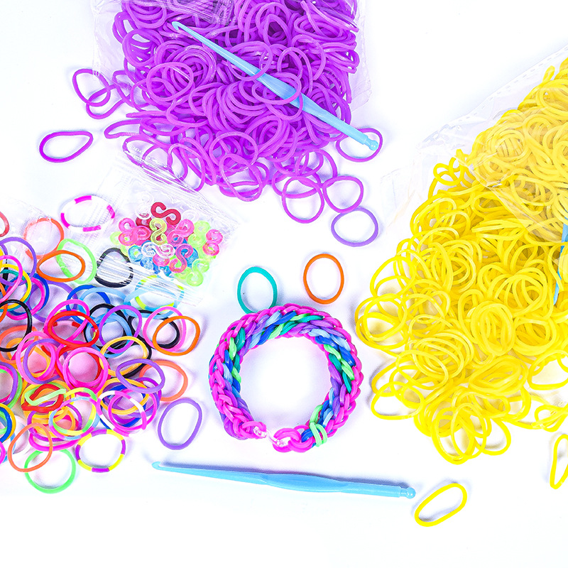 600 pieces Colorful Rubber Ban - Jewelry Making Online recensione e prezzo