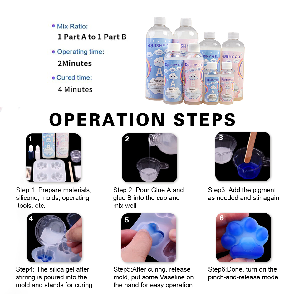 Squishy Gel Soft Liquid Resin  - Jewelry Making Glue recensione e prezzo