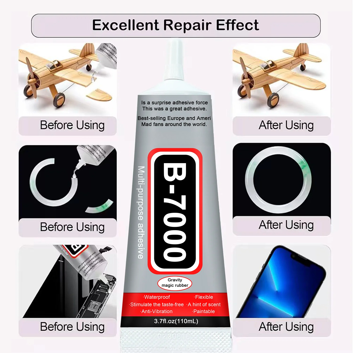 Super Glue B-7000 Loolifl 1-10 - Jewelry Making Jewelry recensione e prezzo