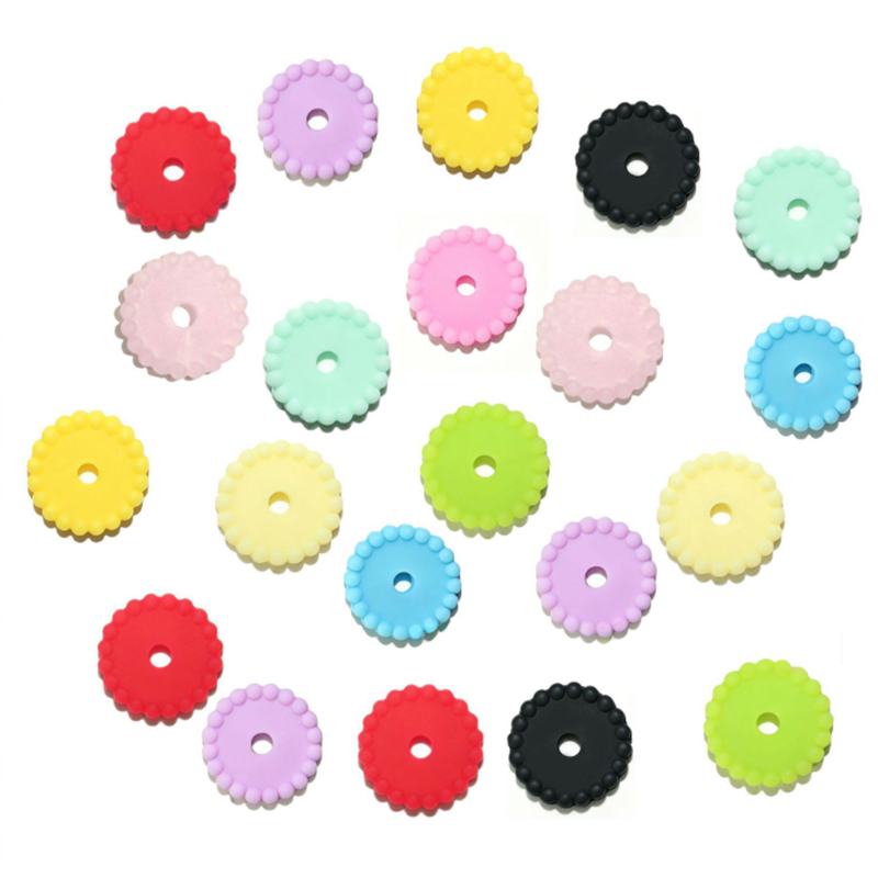 100pcs Gasket Silicone Beads 1 - Jewelry Making 3 Year Old recensione e prezzo