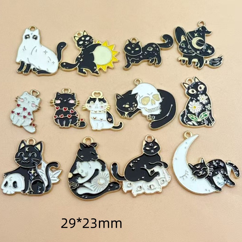 10pcs Original Alloy Enamel Bl - Jewelry Making Jewelry recensione e prezzo