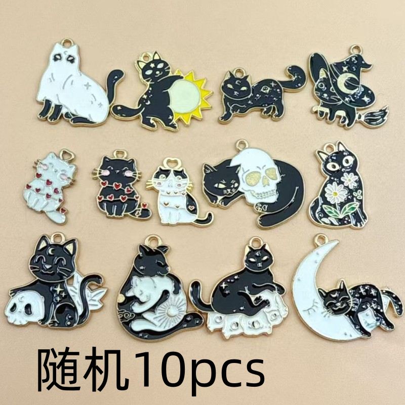 10pcs Original Alloy Enamel Bl - Jewelry Making Jewelry recensione e prezzo