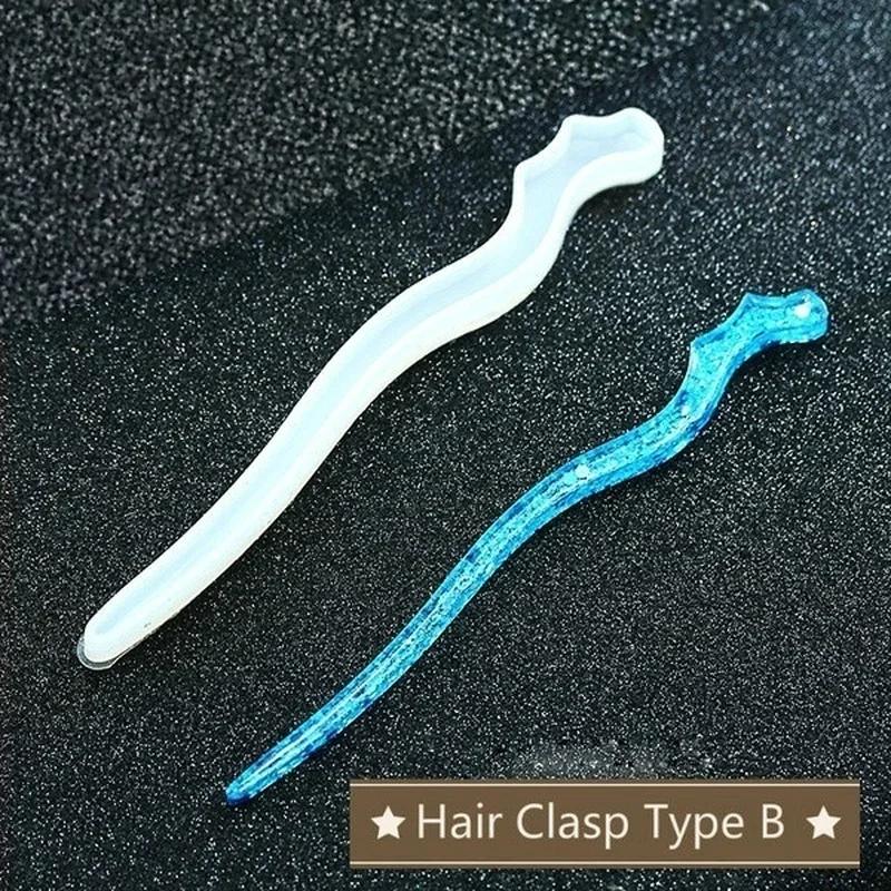 New Transparent Hairpin Silico - Jewelry Making Resin recensione e prezzo