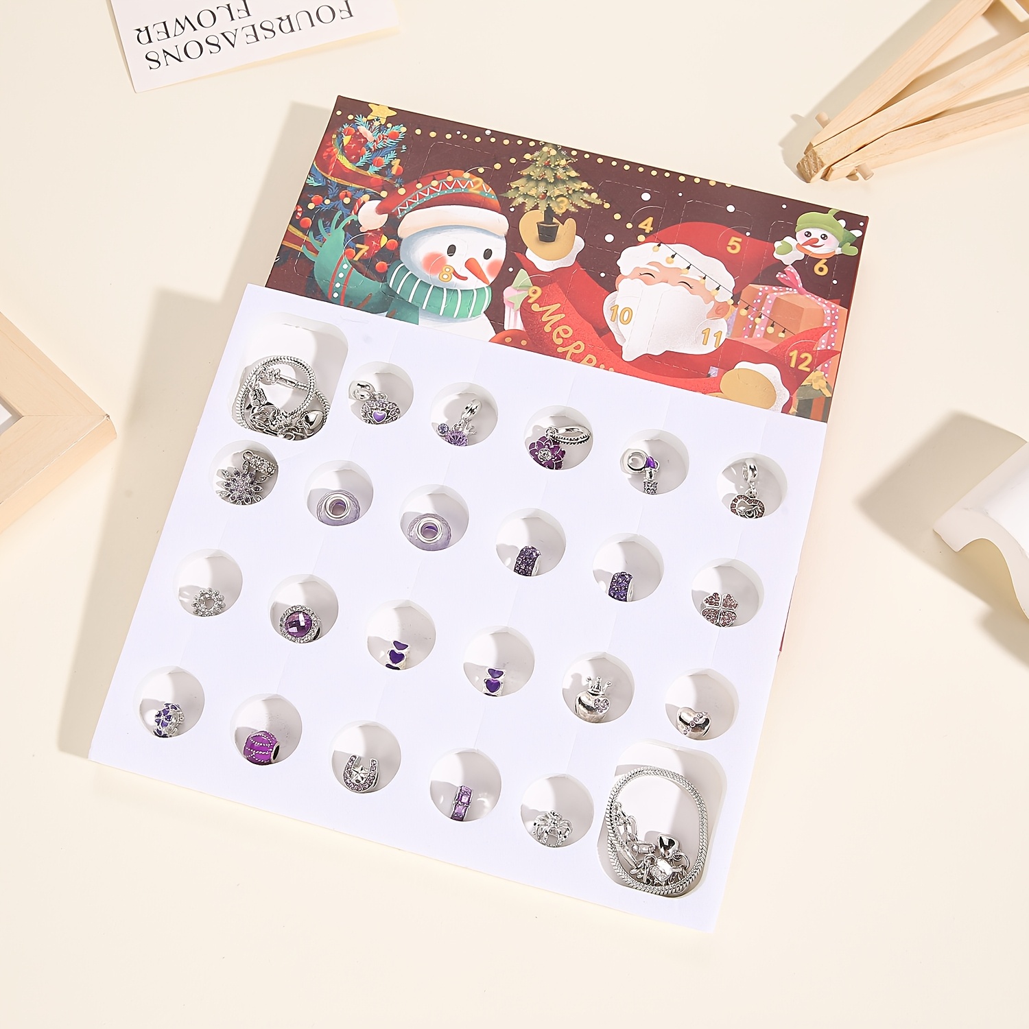 Christmas purple beads DIY jew - Jewelry Making Resin recensione e prezzo