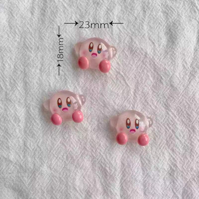 1/30pcs Ice-transparent Kirby  - Jewelry Making Resin recensione e prezzo
