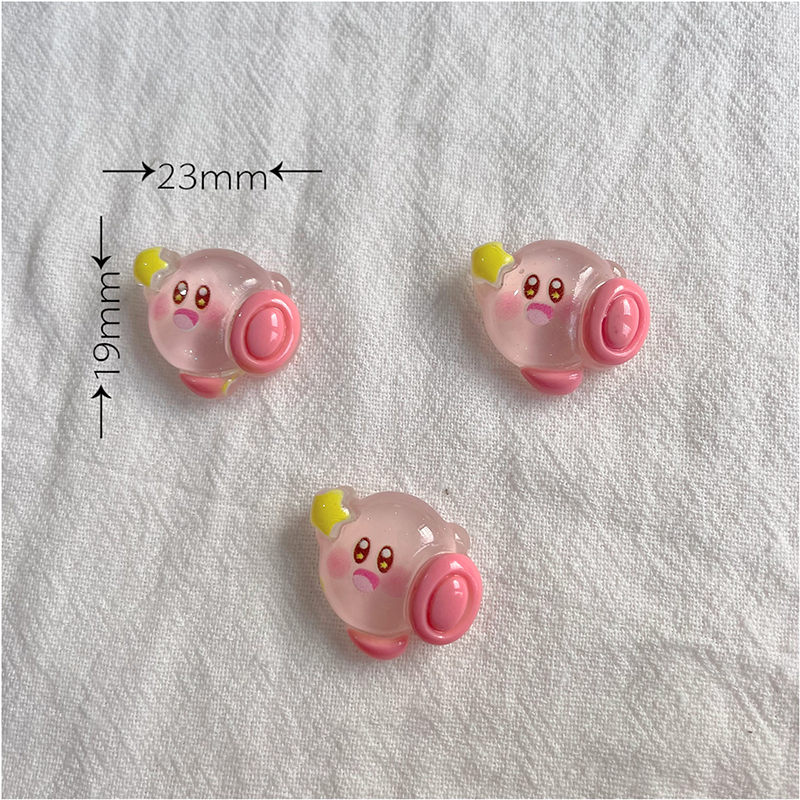 1/30pcs Ice-transparent Kirby  - Jewelry Making Resin recensione e prezzo