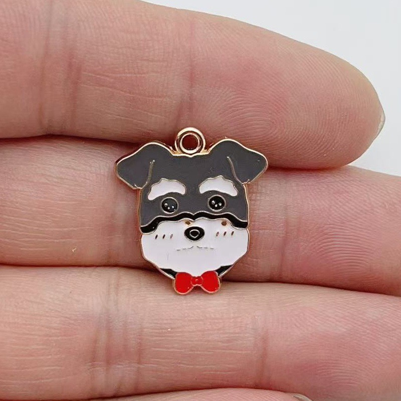 12pcs cartoon pet spotted dog  - Jewelry Making Jewelry recensione e prezzo