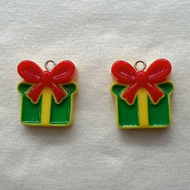 10pcs Christmas Cartoon Series - Jewelry Making Resin recensione e prezzo