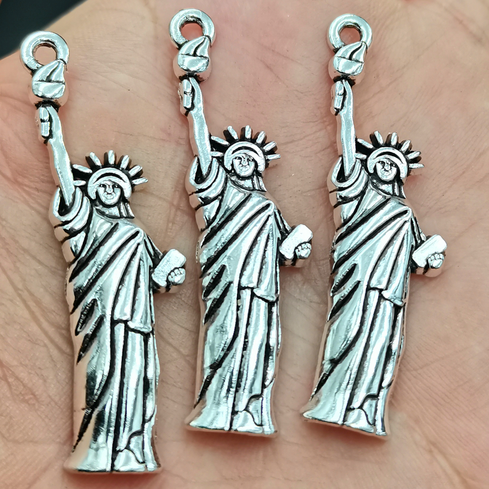 Antiquing 10pcs Statue Of Libe - Jewelry Making York recensione e prezzo