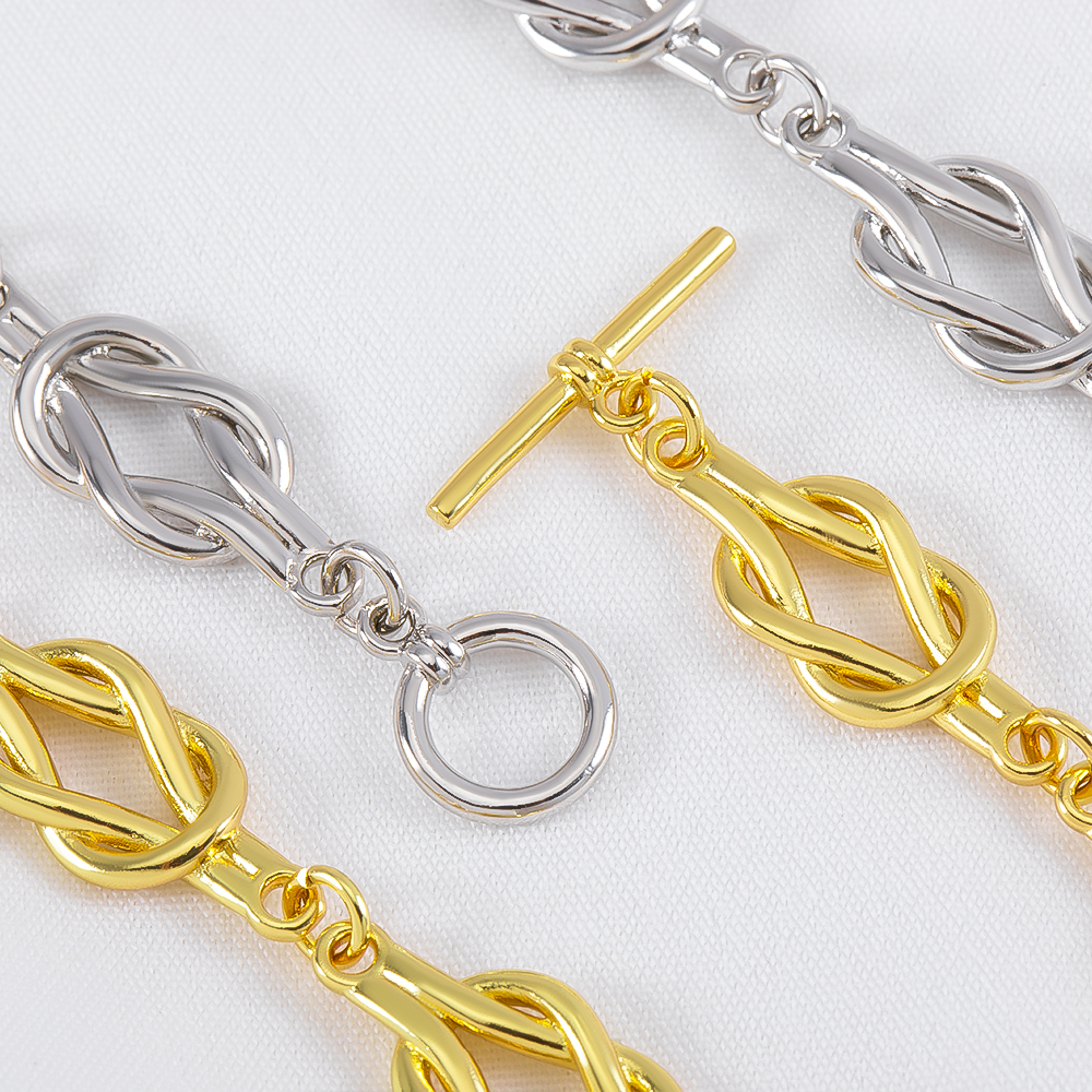 1pc Long Knotted Chain OT Clas - Jewelry Making Knots For Clasps recensione e prezzo