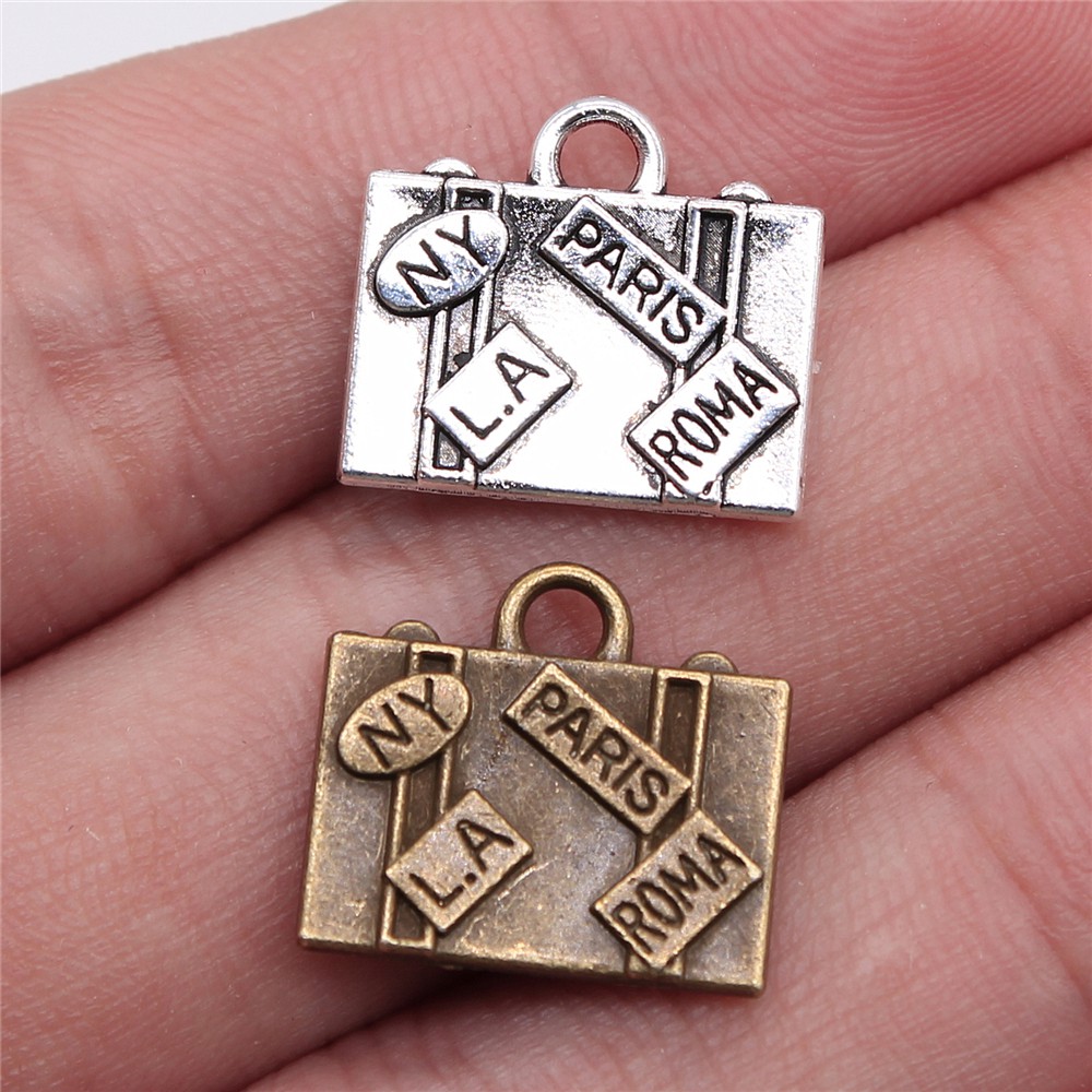 WYSIWYG 5pcs 15x16mm Charms Tr - Jewelry Making York recensione e prezzo