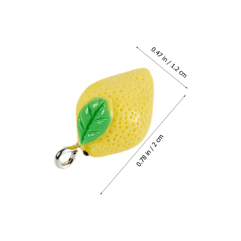 10Pcs Mini Lemon Charms Resin  - Jewelry Making Resin recensione e prezzo