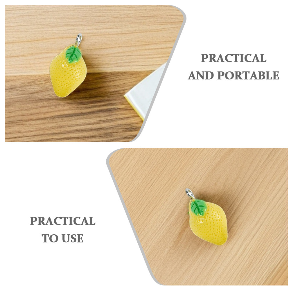 10Pcs Mini Lemon Charms Resin  - Jewelry Making Resin recensione e prezzo