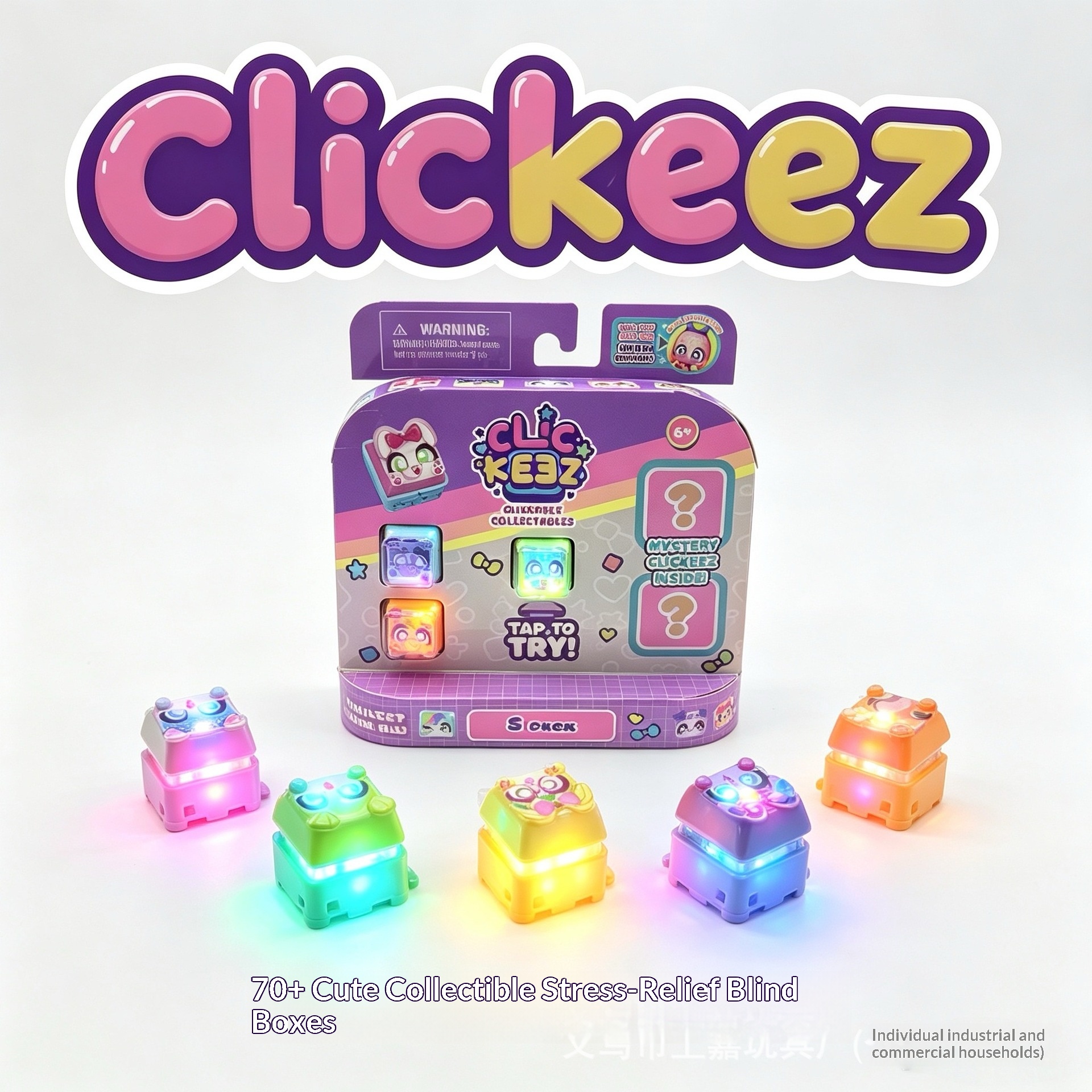 Clickeez Fidget Keycap Keychai - Jewelry Making Resin recensione e prezzo