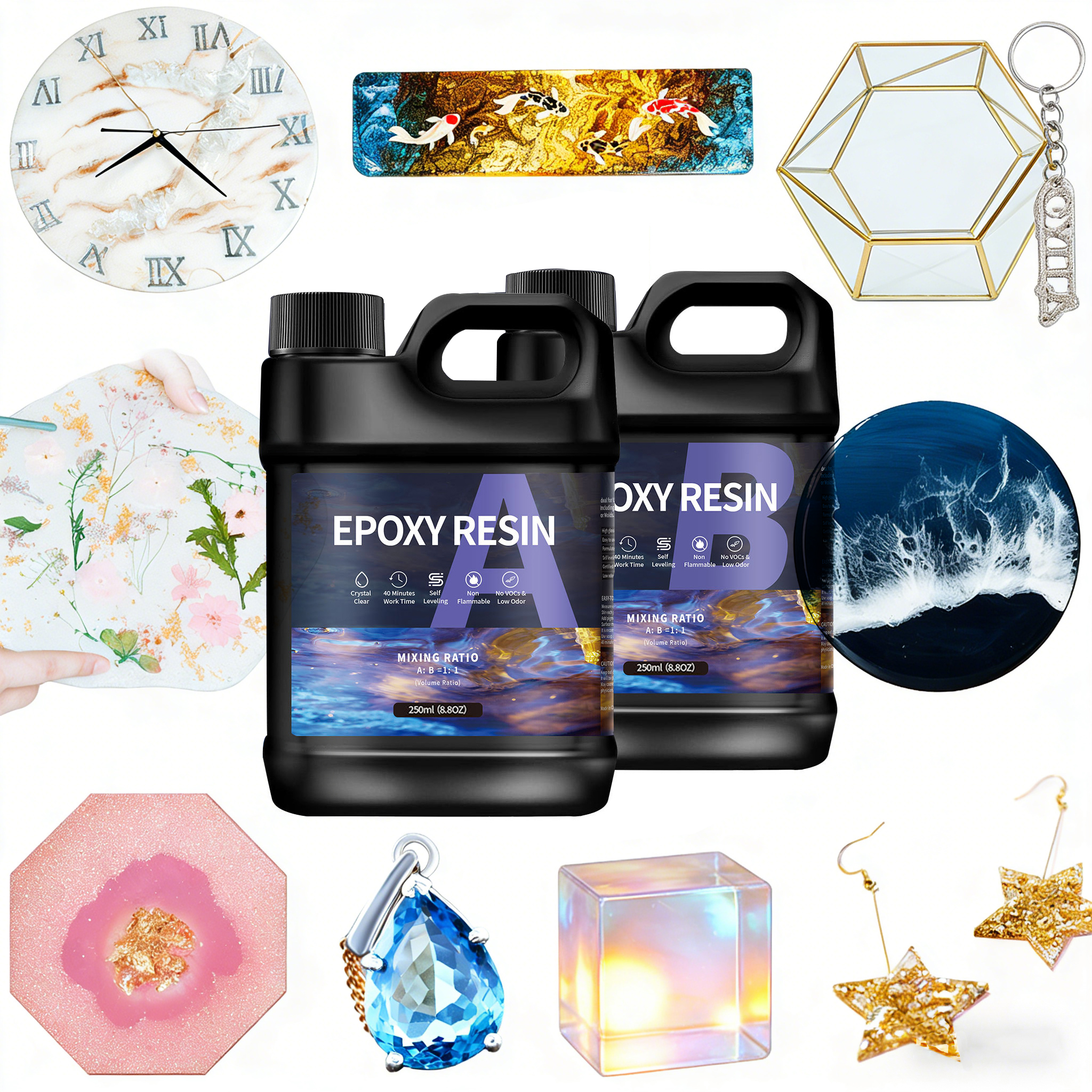 500g/1000g AB Epoxy Resin Glue - Jewelry Making Glue recensione e prezzo