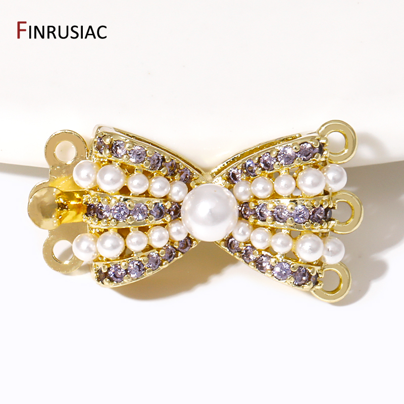 18K Gold Plated Brass Bow Knot - Jewelry Making Knots For Clasps recensione e prezzo