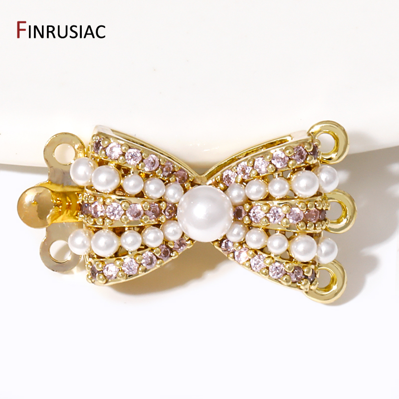 18K Gold Plated Brass Bow Knot - Jewelry Making Knots For Clasps recensione e prezzo