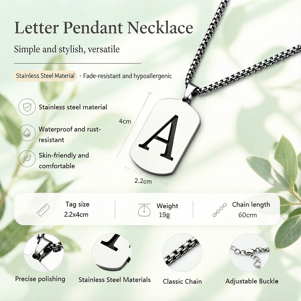 Personalized Stainless Steel I - Jewelry Making Jewelry recensione e prezzo