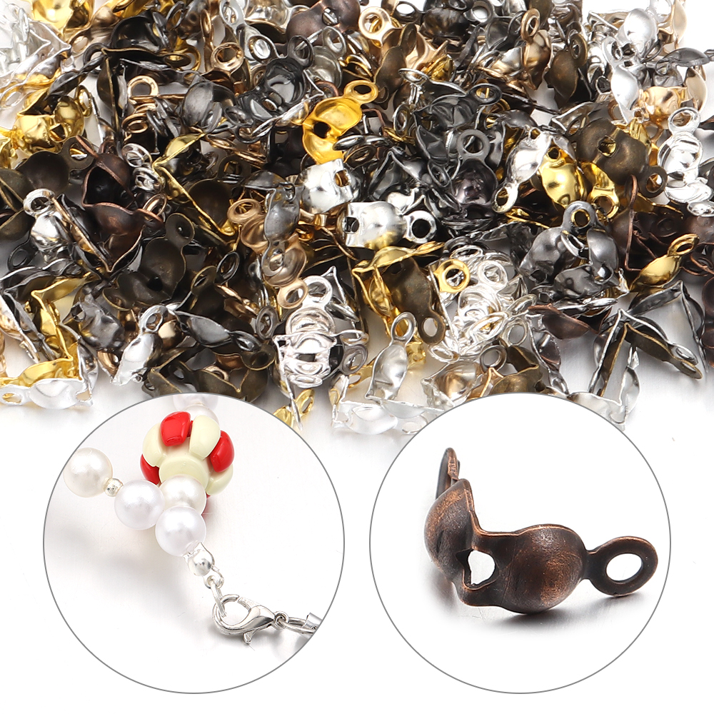 200pcs/lot Metal End Crimps Be - Jewelry Making Knots For Clasps recensione e prezzo
