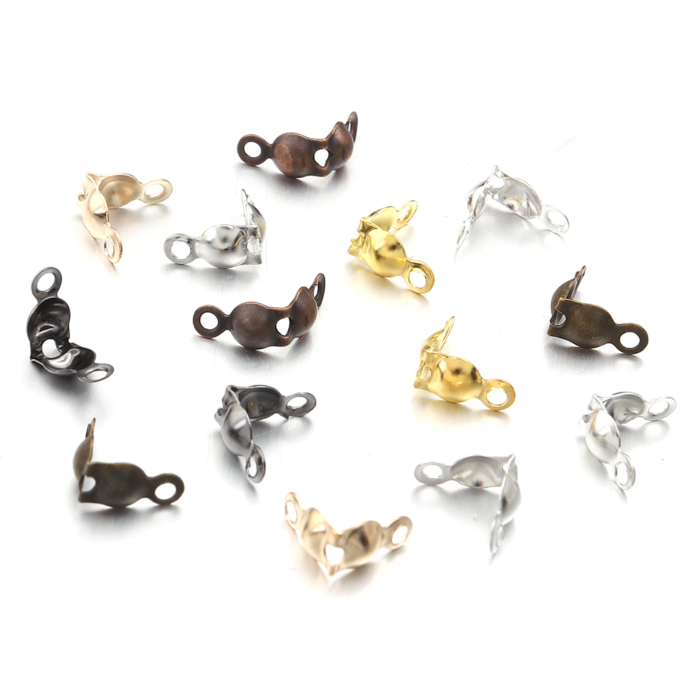 200pcs/lot Metal End Crimps Be - Jewelry Making Knots For Clasps recensione e prezzo