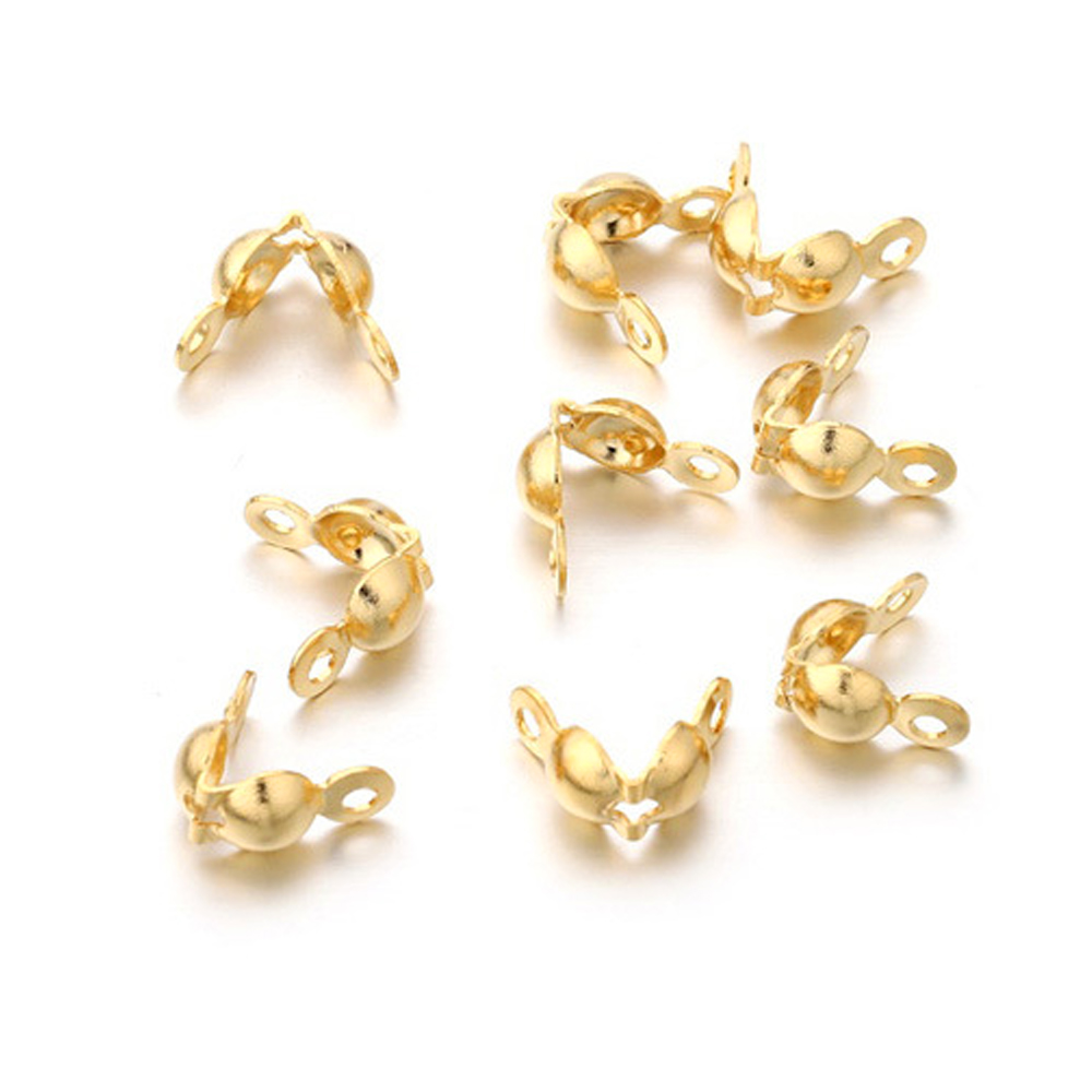 100Pcs Stainless Steel Gold Pl - Jewelry Making Knots For Clasps recensione e prezzo