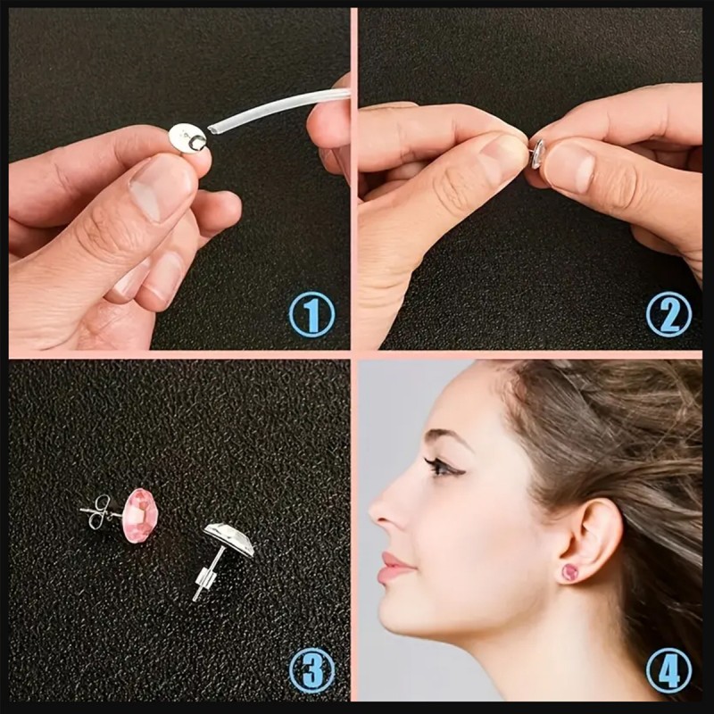 1 Set Box Ear Hook Single Loop - Jewelry Making Organizer Box recensione e prezzo