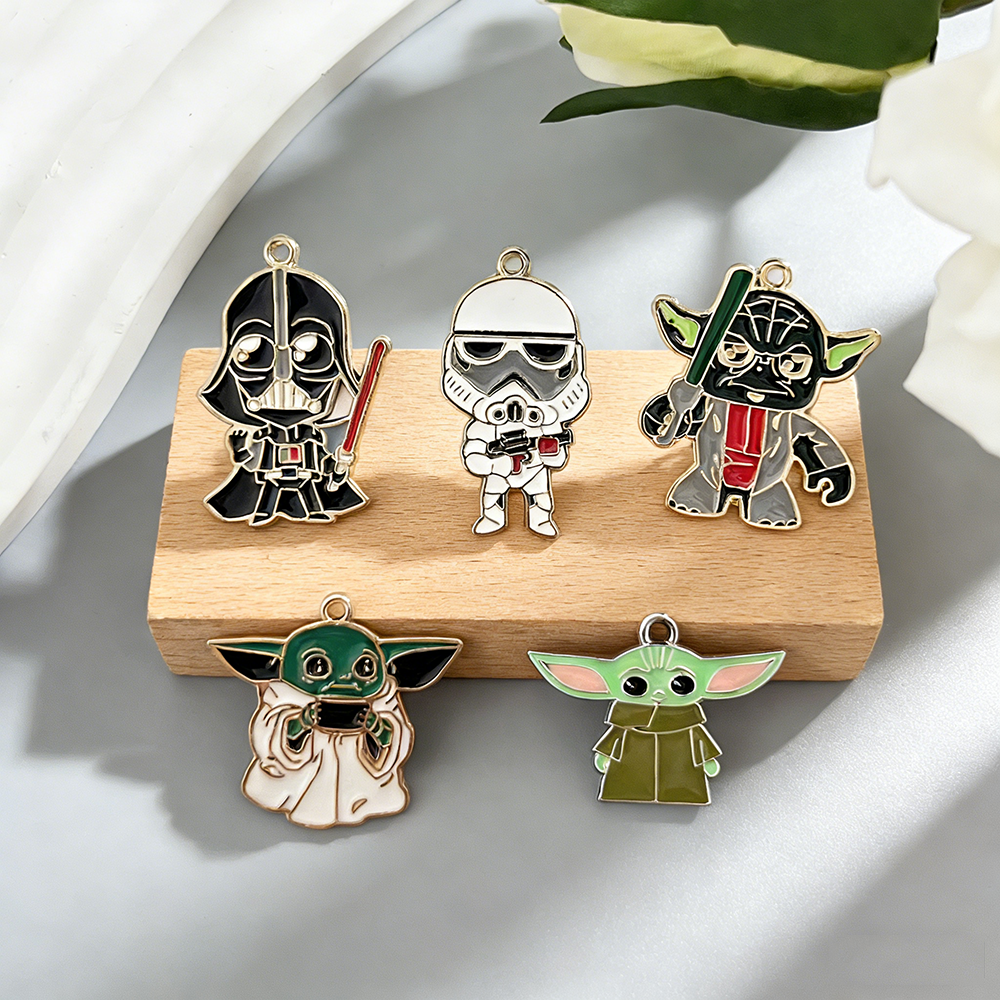 5Pcs Star Wars Baby Charms Set - Jewelry Making 3 Year Old recensione e prezzo