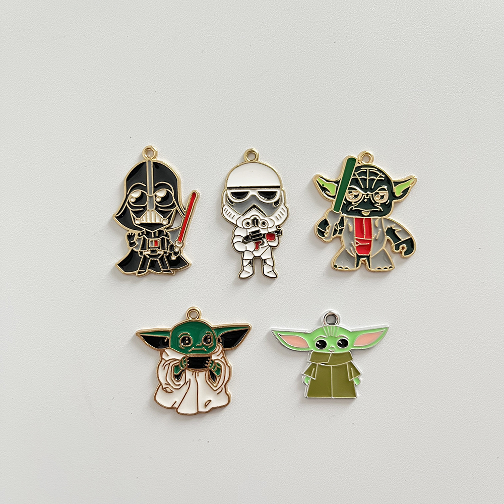 5Pcs Star Wars Baby Charms Set - Jewelry Making 3 Year Old recensione e prezzo