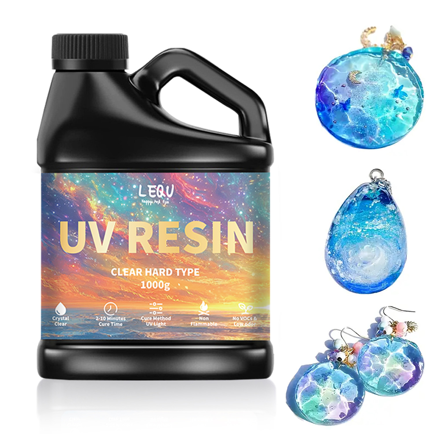 100/200/500/1000g UV Epoxy Res - Jewelry Making Glue recensione e prezzo