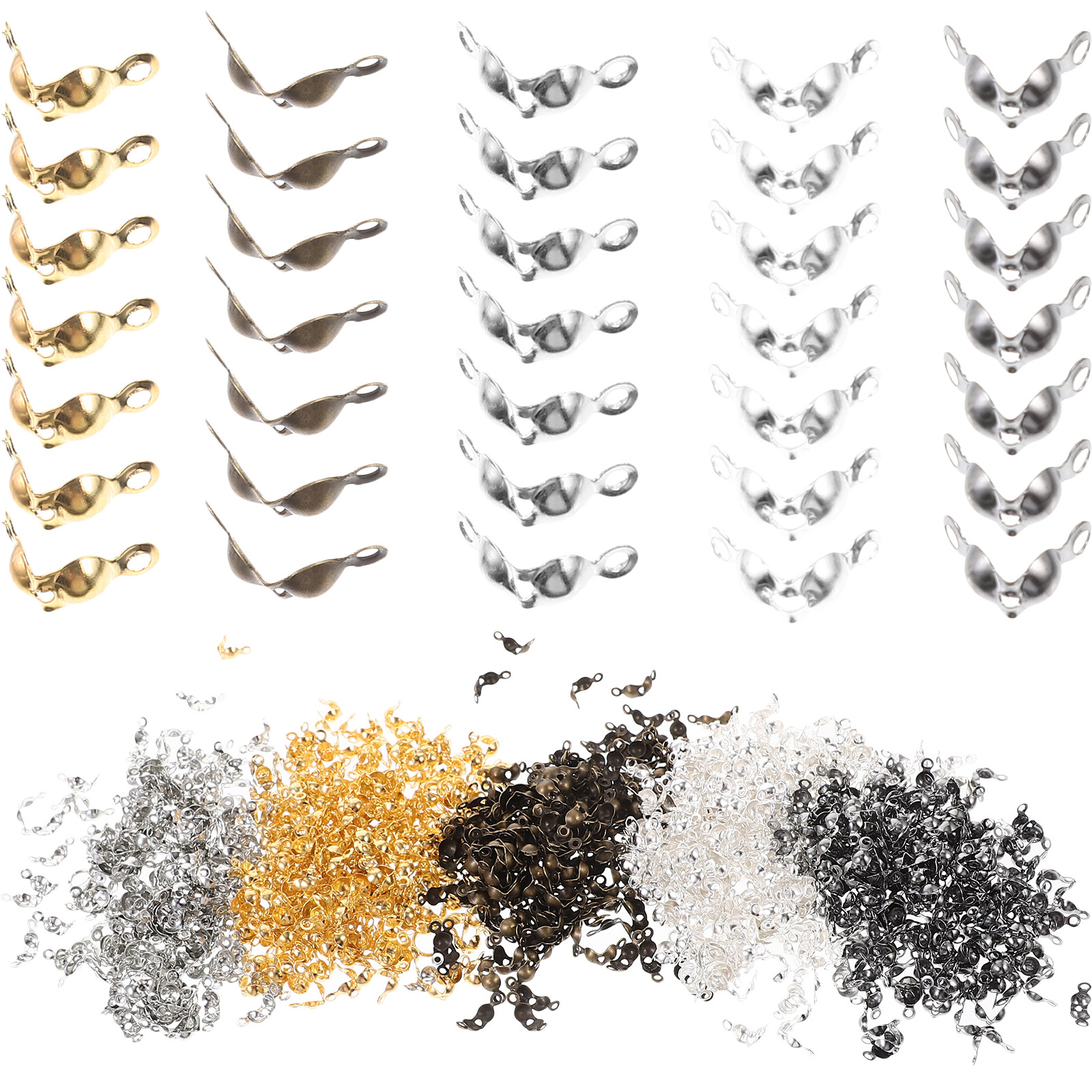 1000Pcs Jewelry Making Clasps  - Jewelry Making Knots For Clasps recensione e prezzo