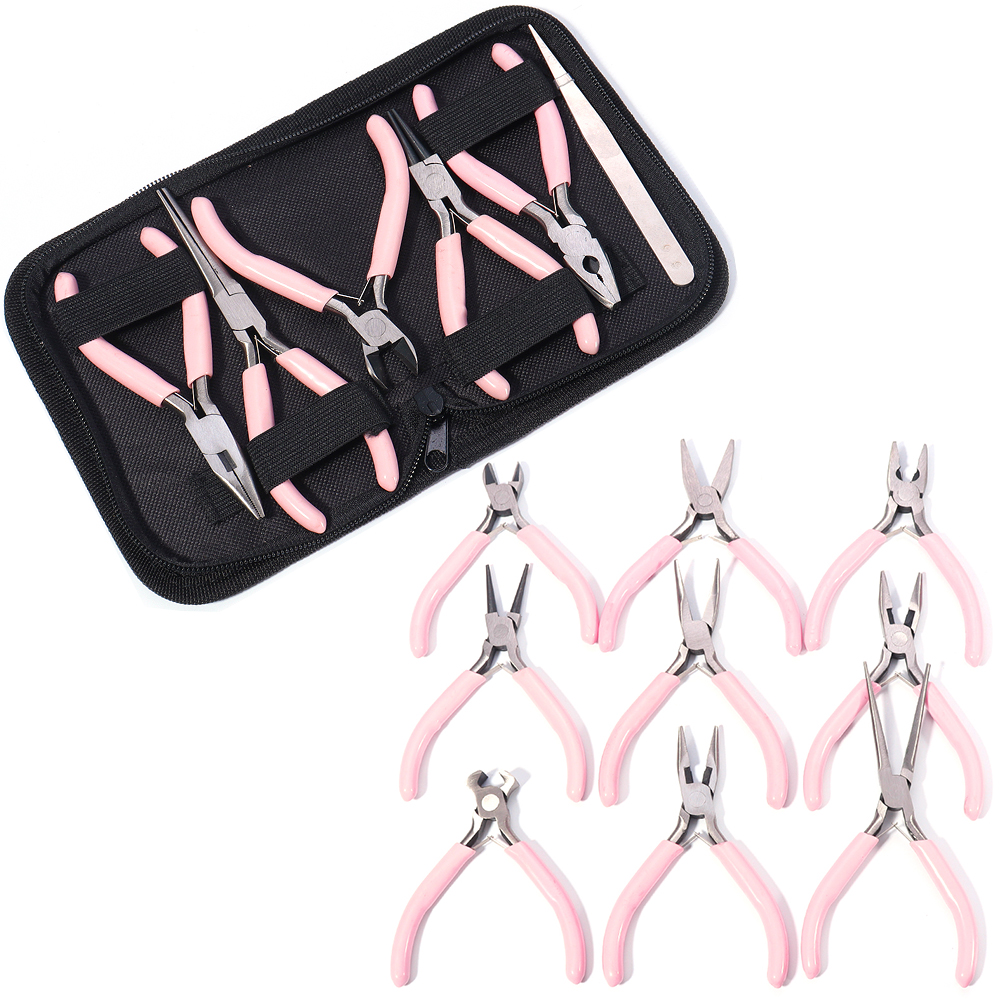 Portable Pink Stainless Steel  - Jewelry Making Loop Pliers recensione e prezzo
