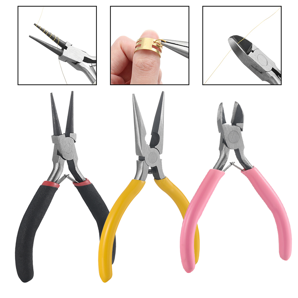 3pcs/Set 3 Styles Jewelry Plie - Jewelry Making Loop Pliers recensione e prezzo